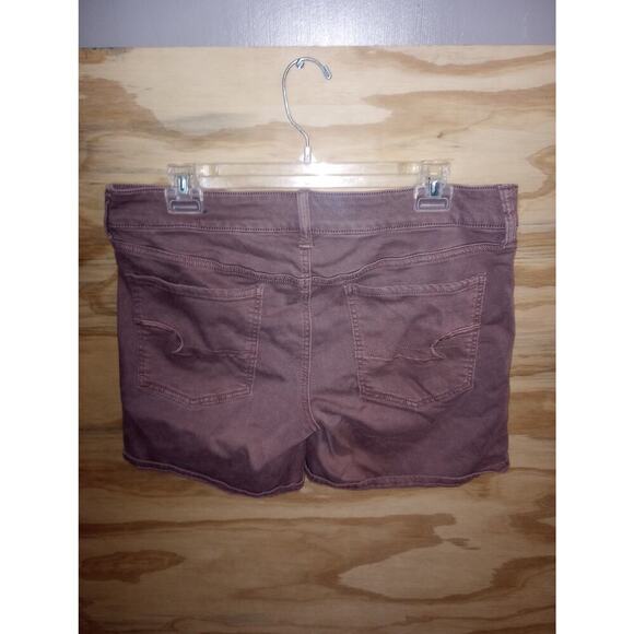 Women's American Eagle Mauve Shorts 14 Midi - Picture 1 of 2
